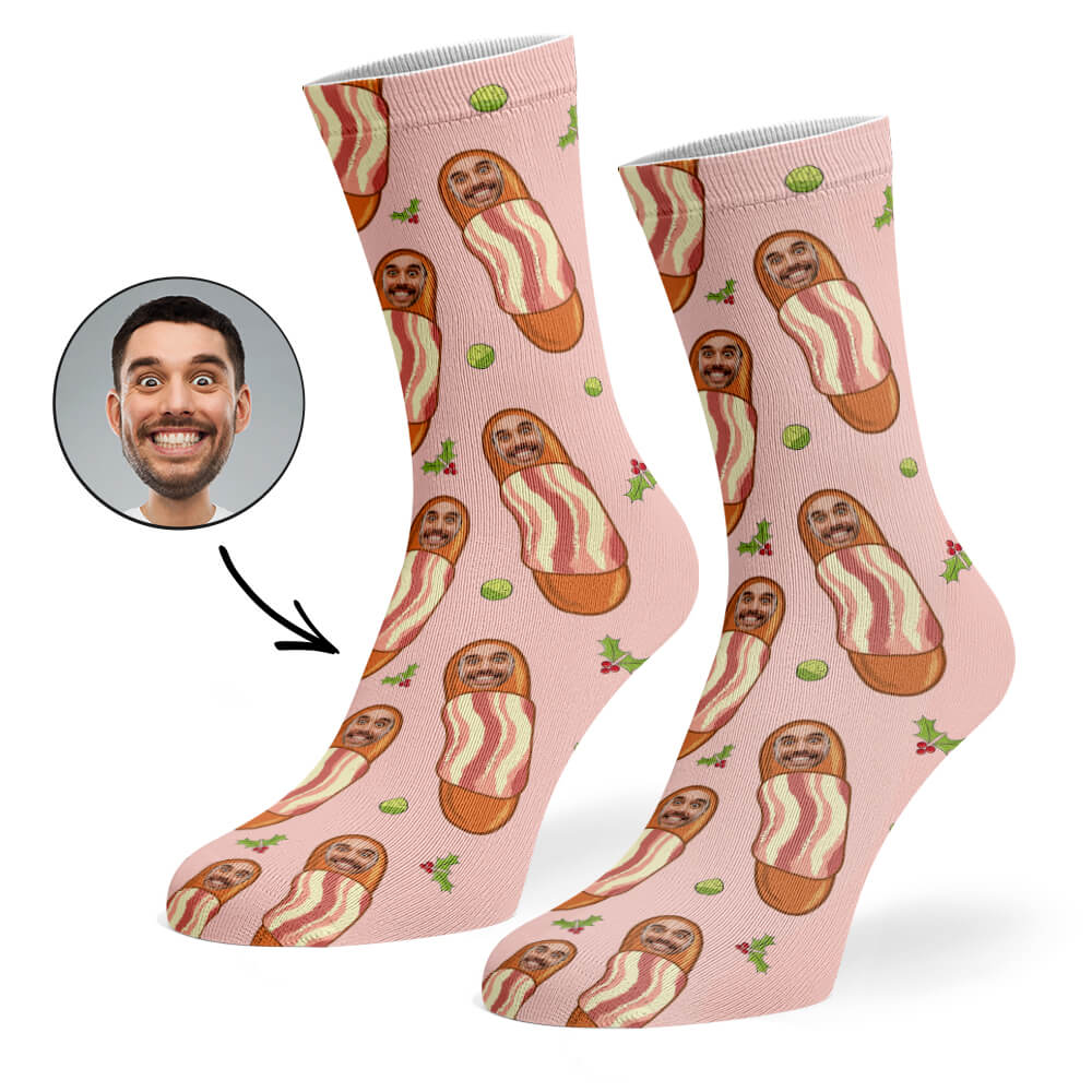 Pigs In Blankets Christmas Socks