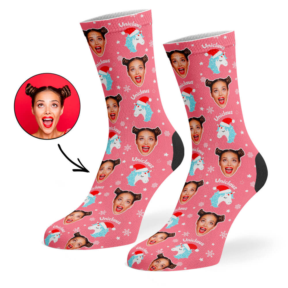 Uniclaus Socks With Face On