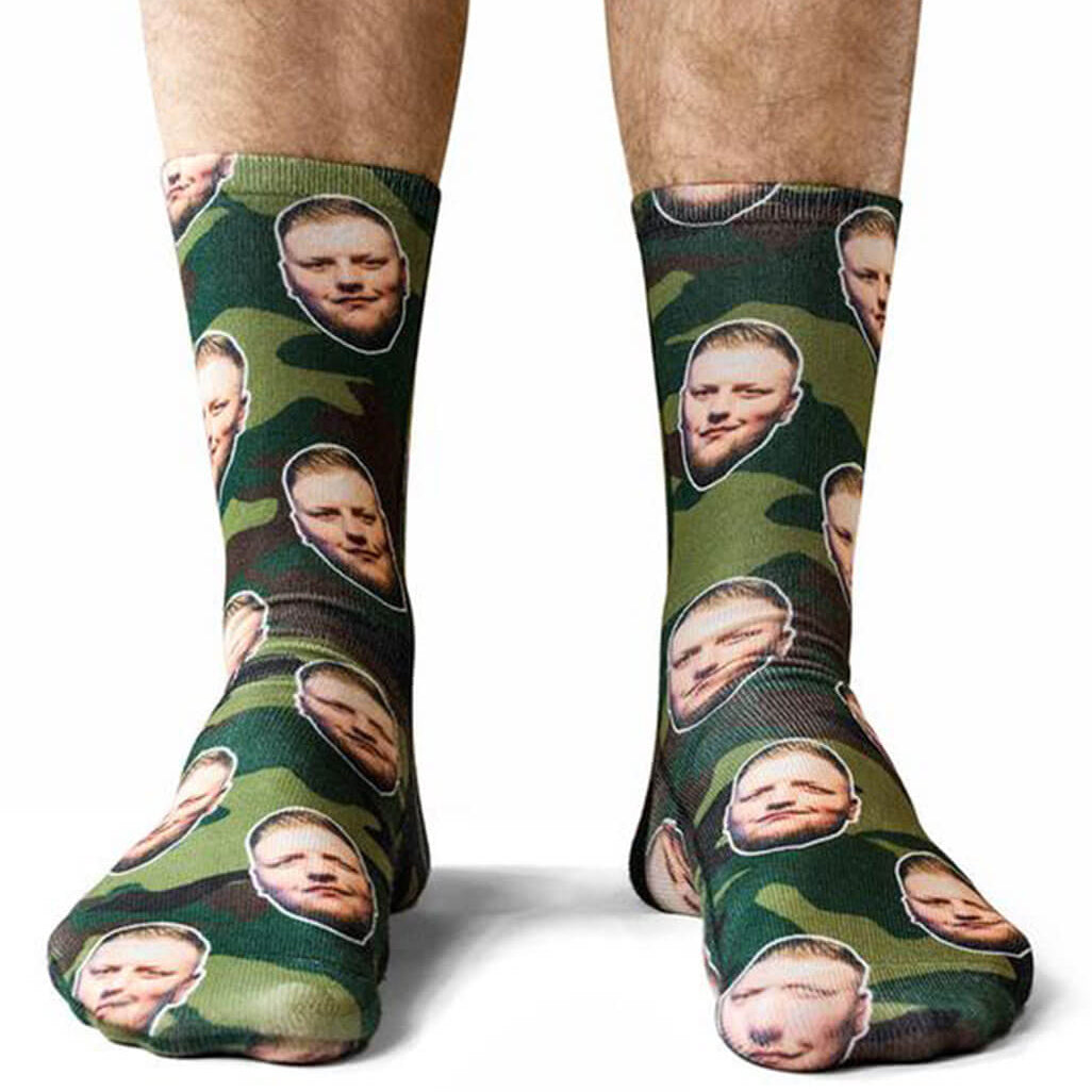Face Camo Socks