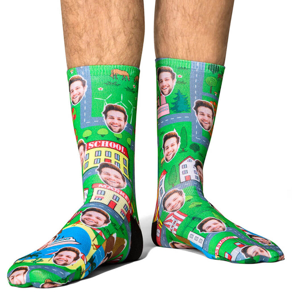 Carpet Track Socks