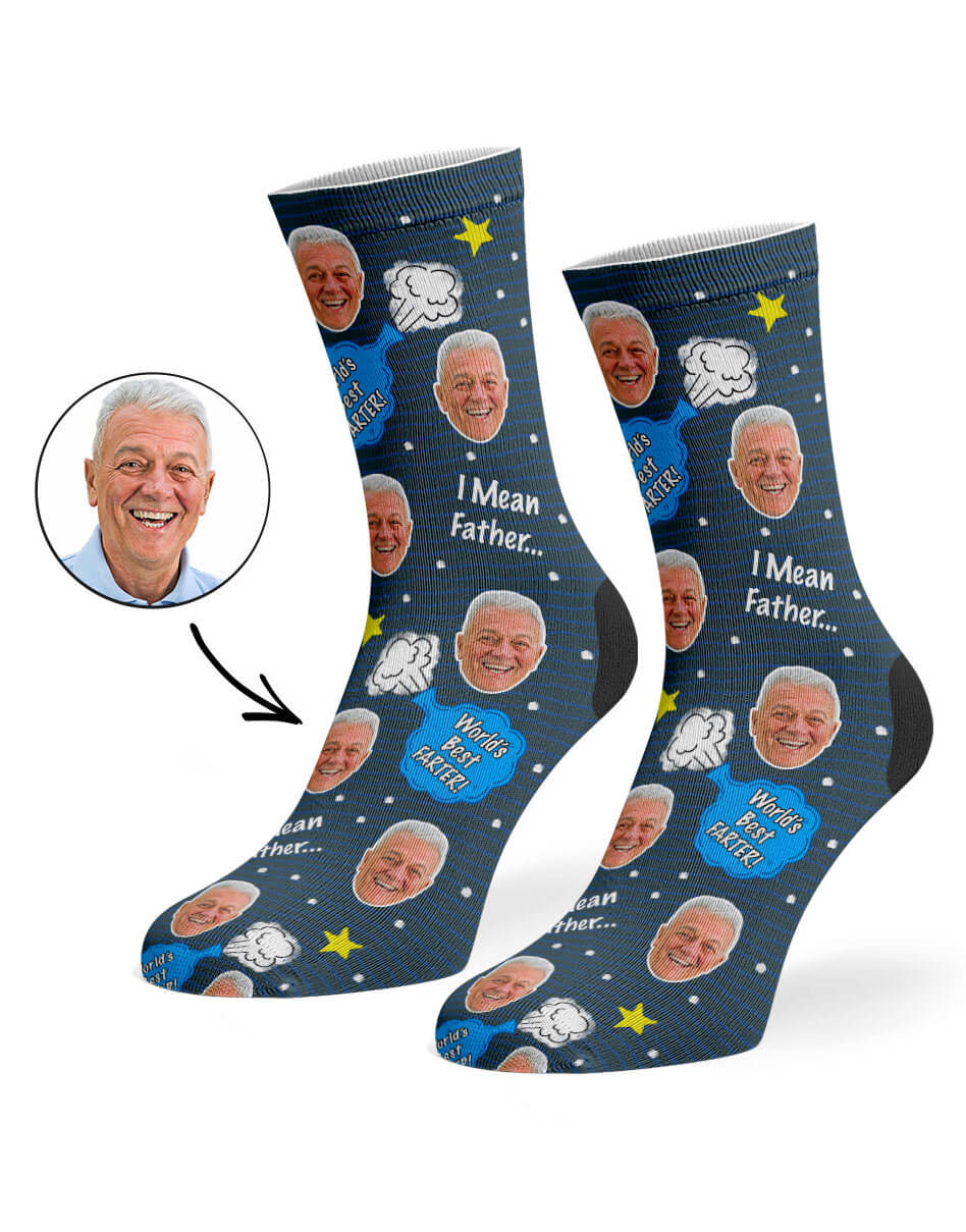 World's Best Farter Funny Socks