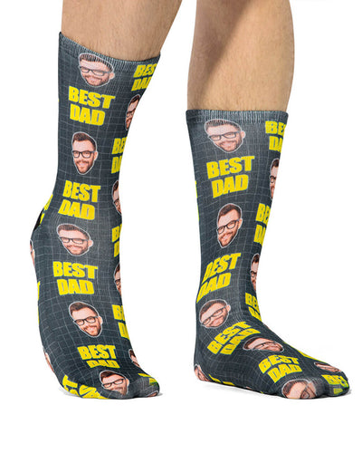 Personalised Best Dad Socks
