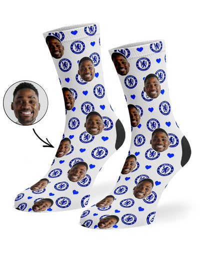 Chelsea Love Personalised Socks