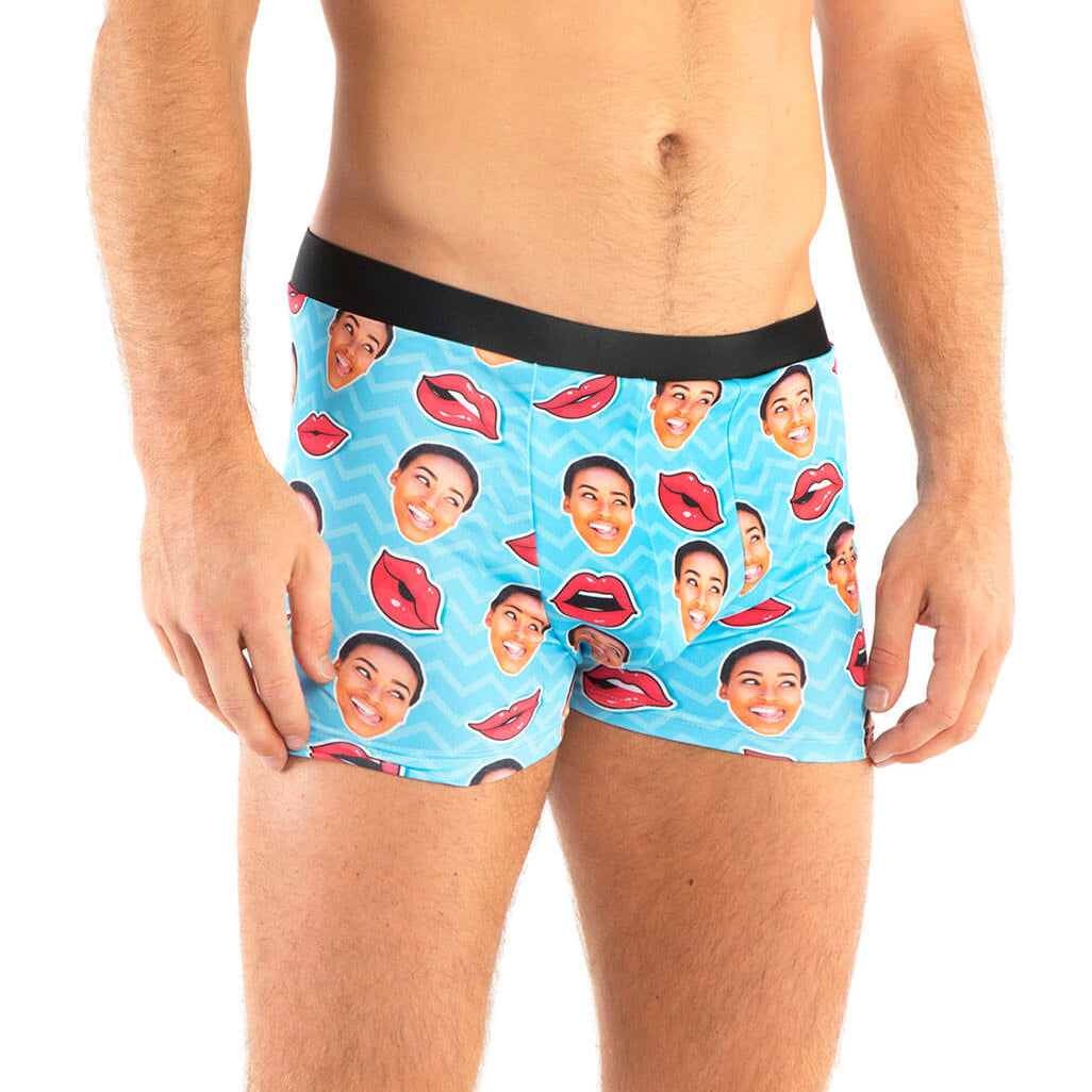 Personalised Comic Lips Boxers