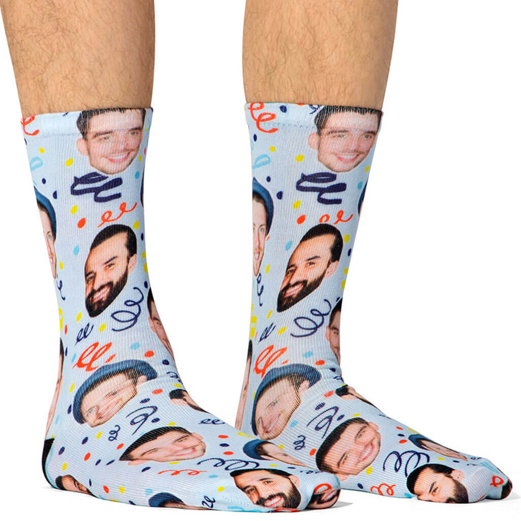 Happy Birthday Confetti Socks