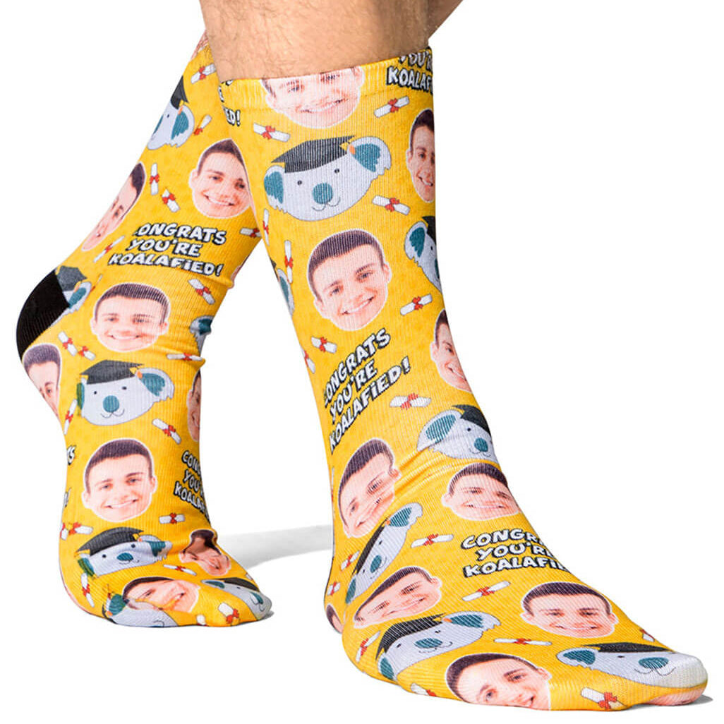 Congrats You're Koalafied Socks