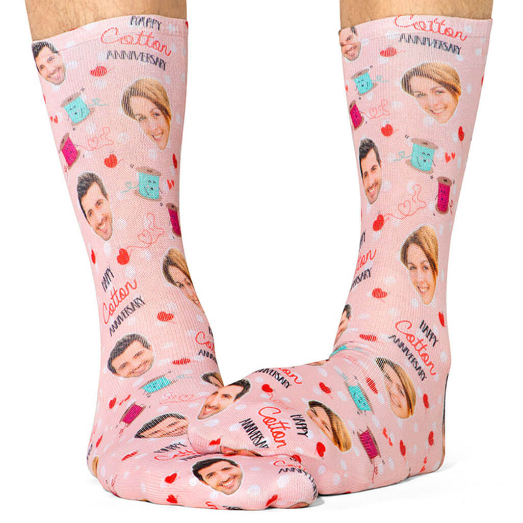 Cotton Anniversary Socks