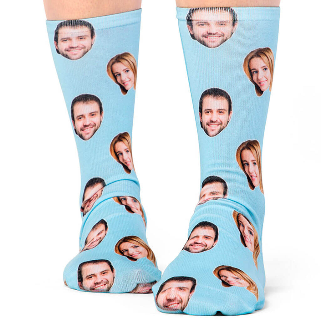 Couple Face Socks