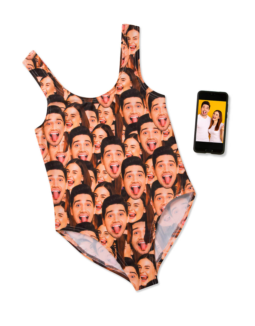 Face Mash Photo Swimsuit