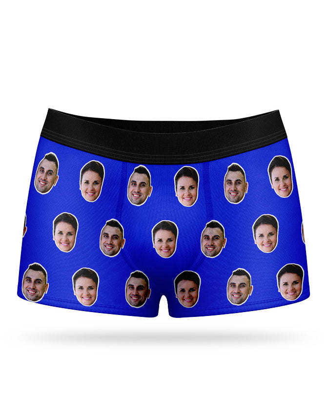 Blue Face Boxers