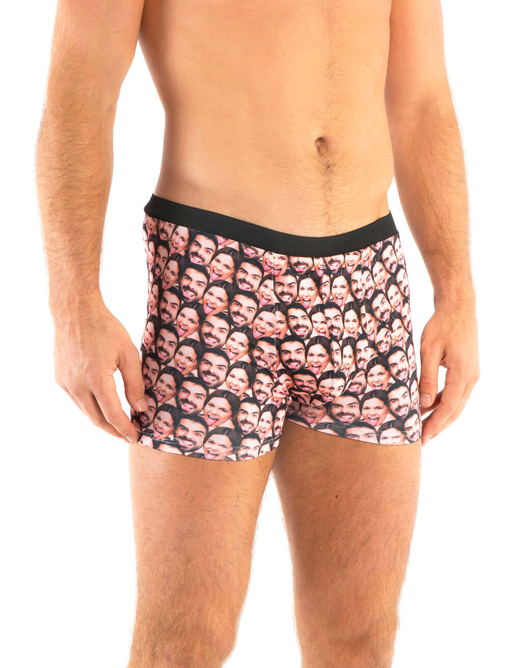 Couple Face Mash Boxers Front