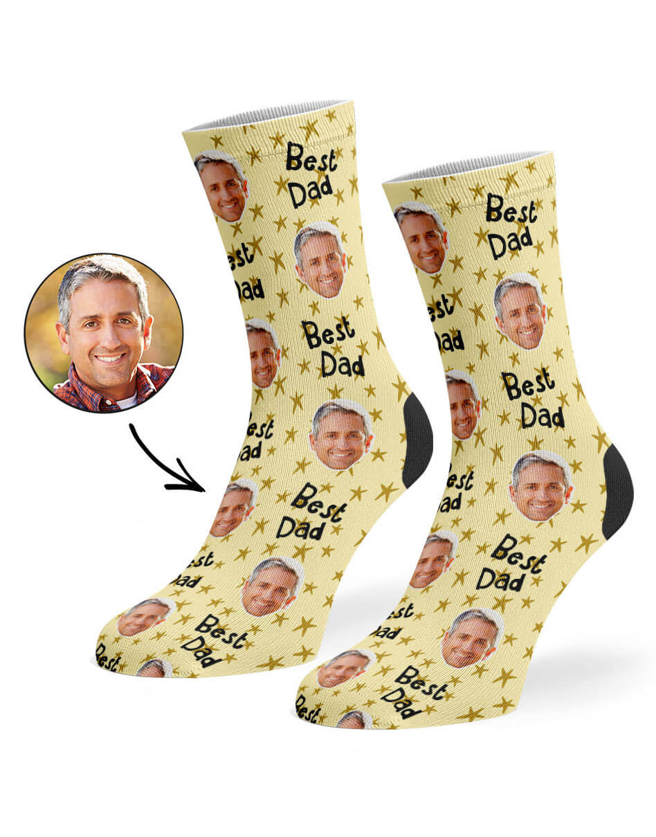 Best Star Dad Socks With Own Face