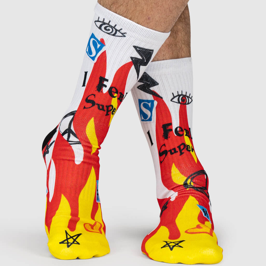 I Feel Super Socks