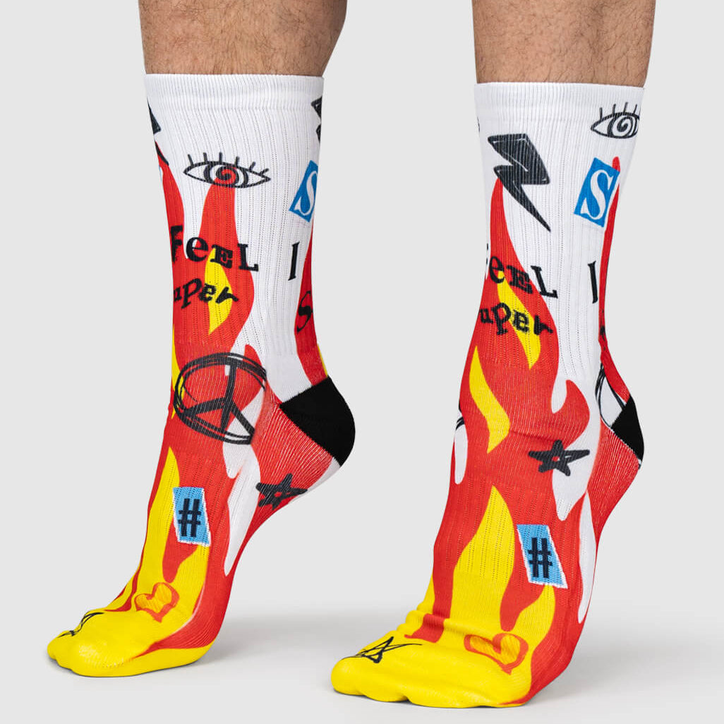 I Feel Super Socks