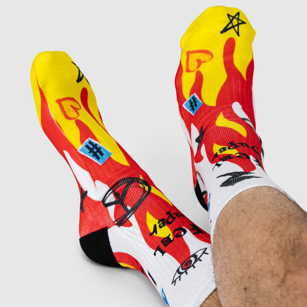 I Feel Super Socks