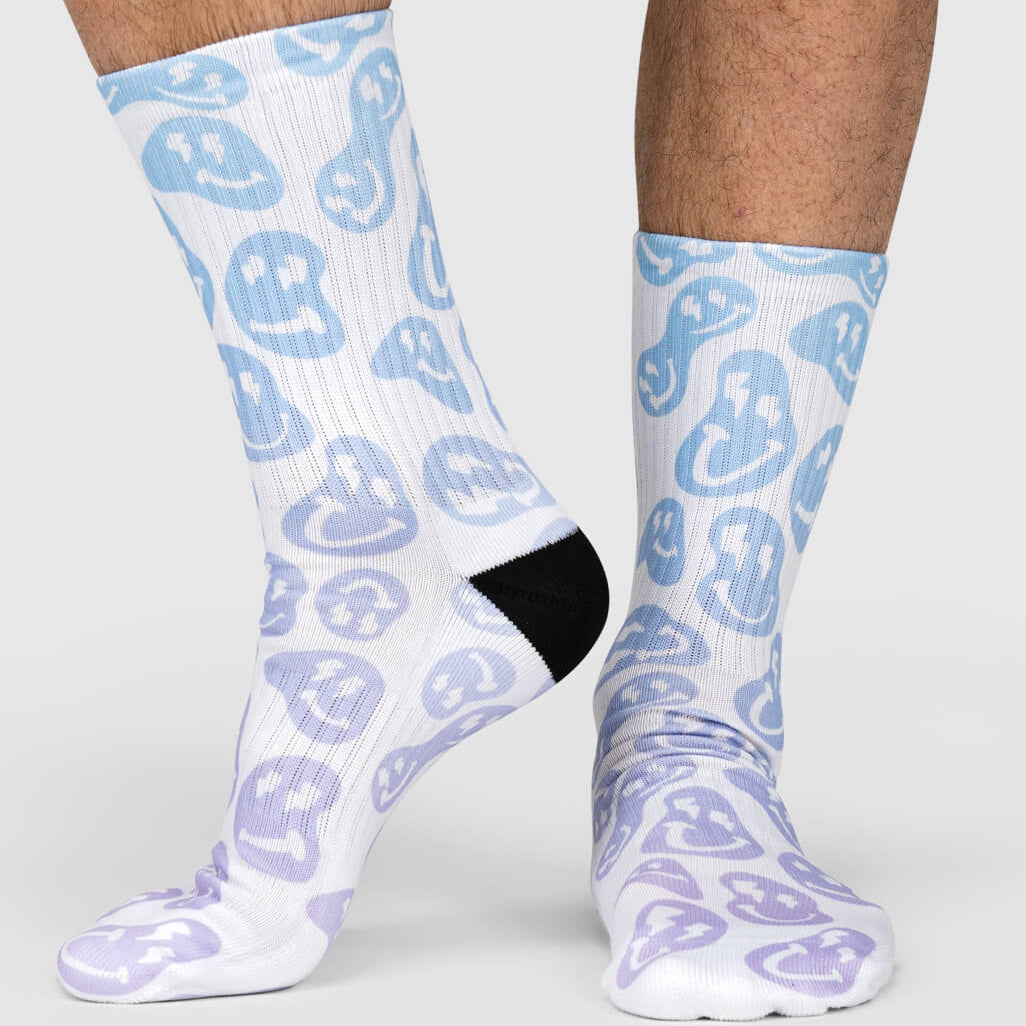 Multi Smiley Socks