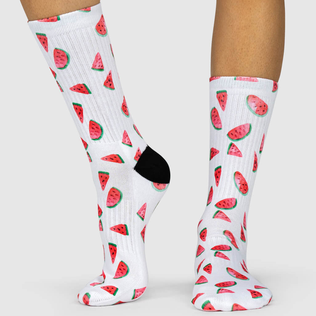 watermelon-crew-socks
