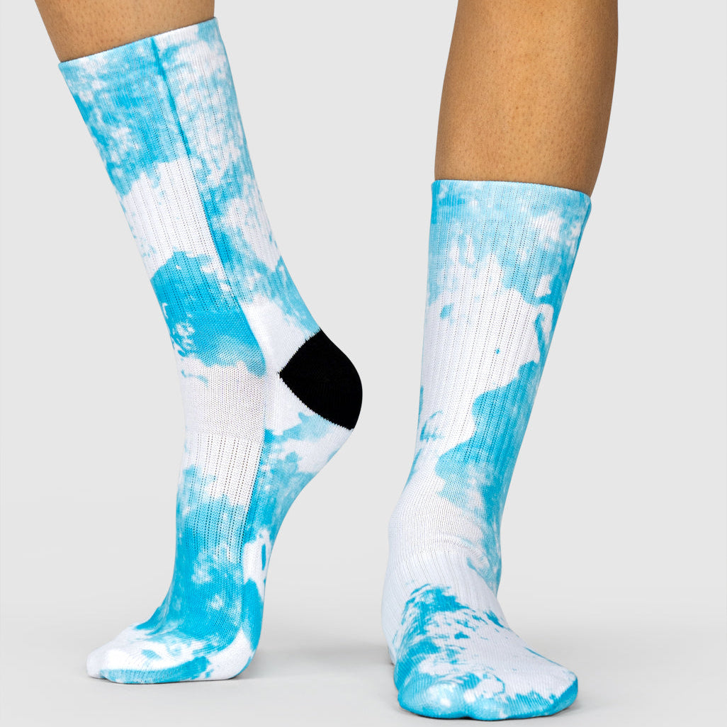 Sky Tie Dye Socks