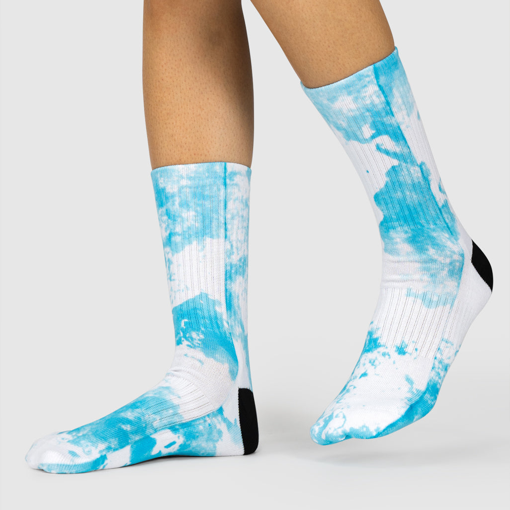 Sky Tie Dye Socks