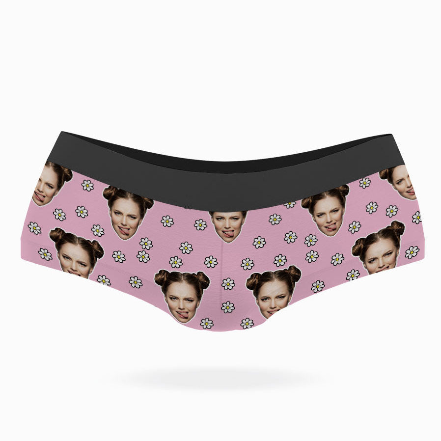 Face Daisies Photo Knickers