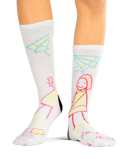 Draw Mummy Socks