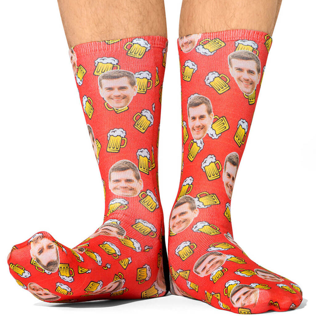 Beer Face Socks