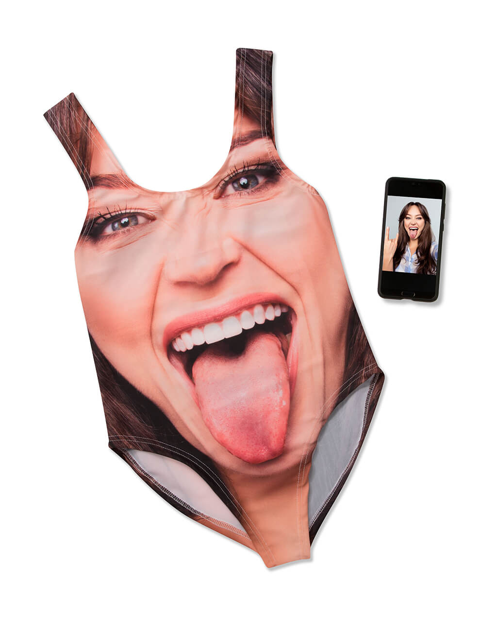 Face Photo On Swimsuit