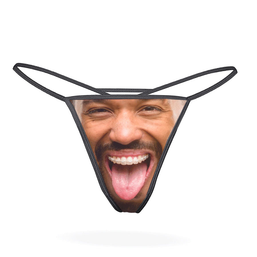 Custom Photo Face Thong