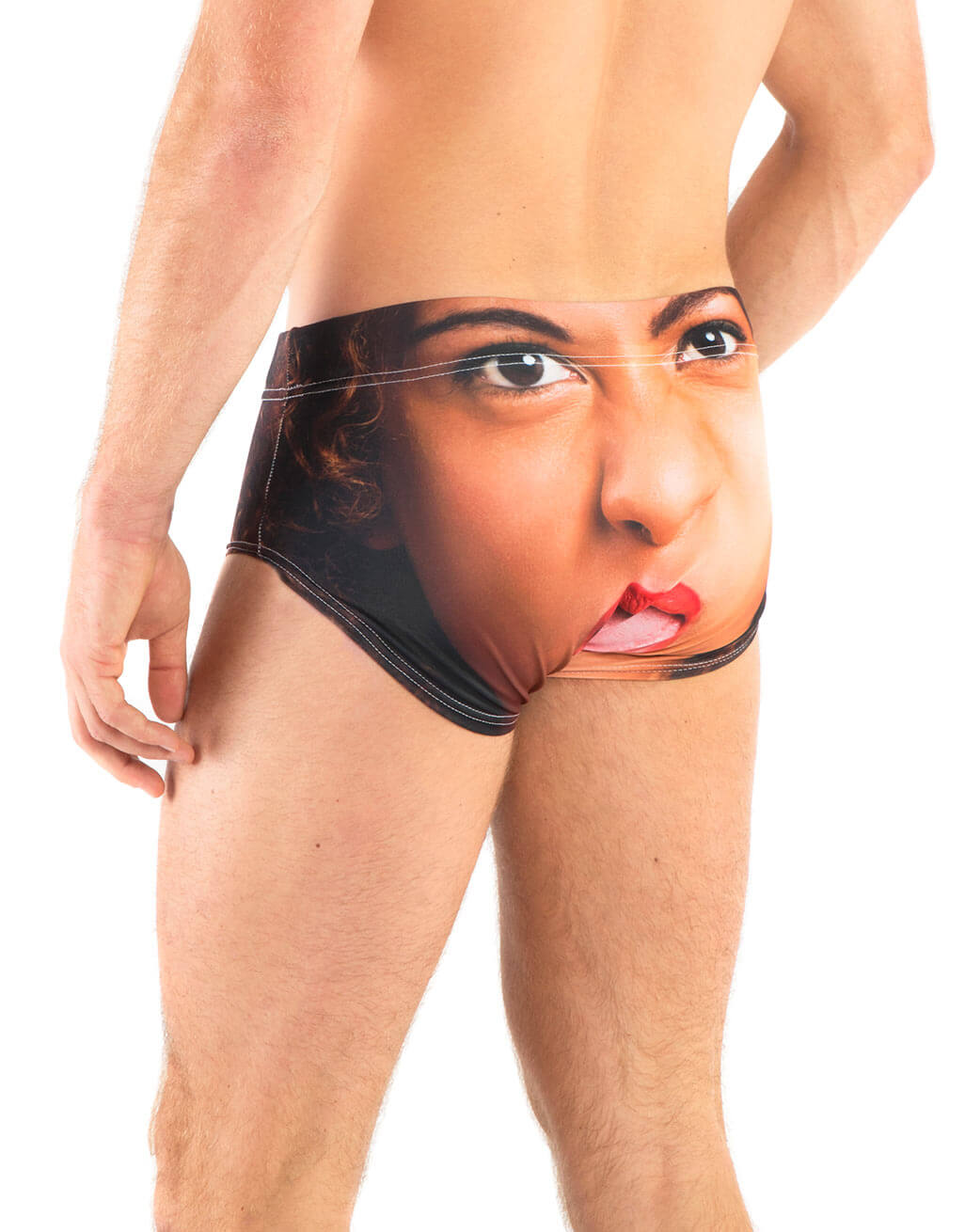 Face Photo Swimming Trunks