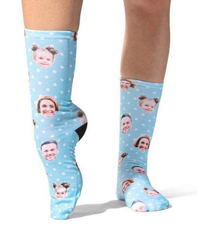 Family Spotty Face Socks