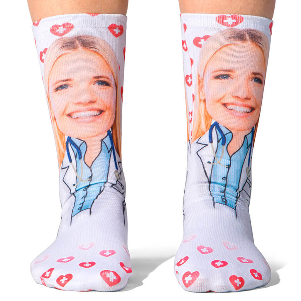 Female Doctor Me Socks