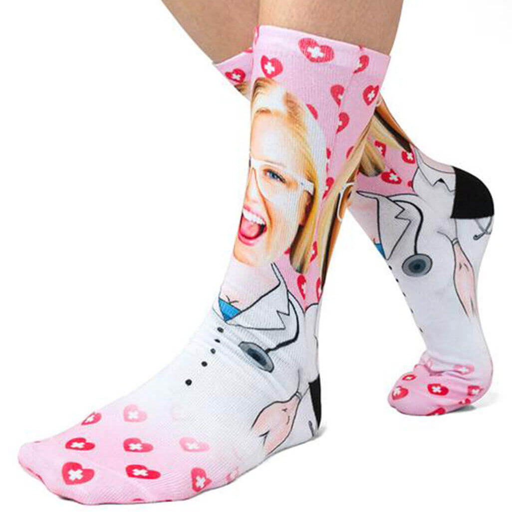 Female Nurse Me Socks