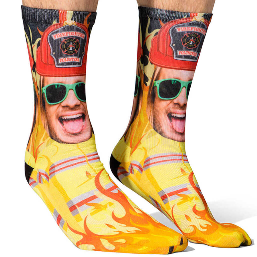 Fireman Me Socks