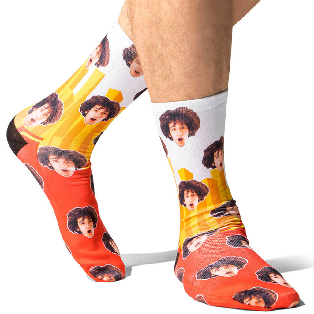 Fries Face Socks