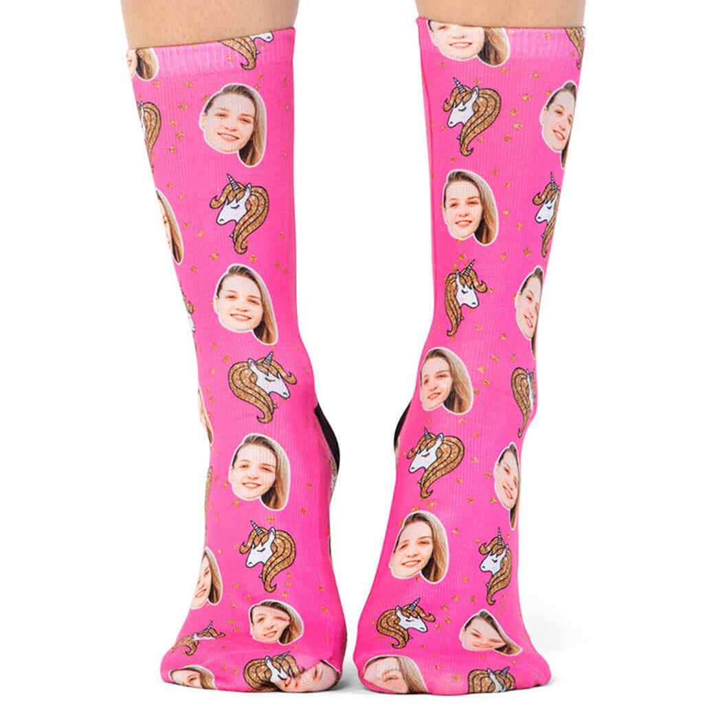 Glitter Unicorn Socks