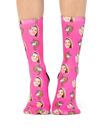 Glitter Unicorn Socks