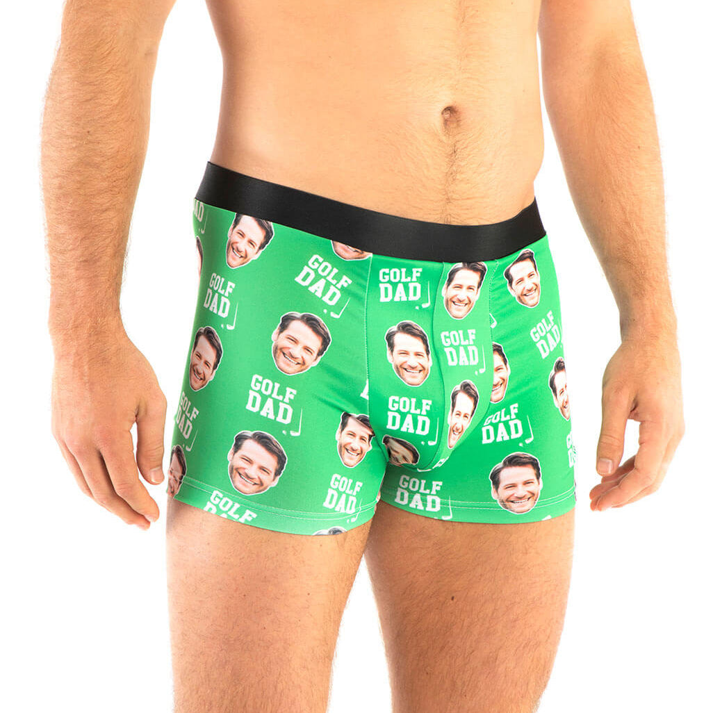 Personalised Golf Dad Boxers