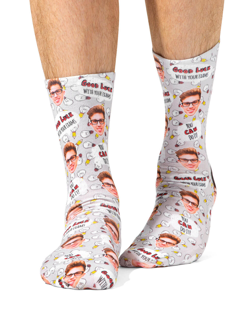 Good Luck With Your Exams Socks