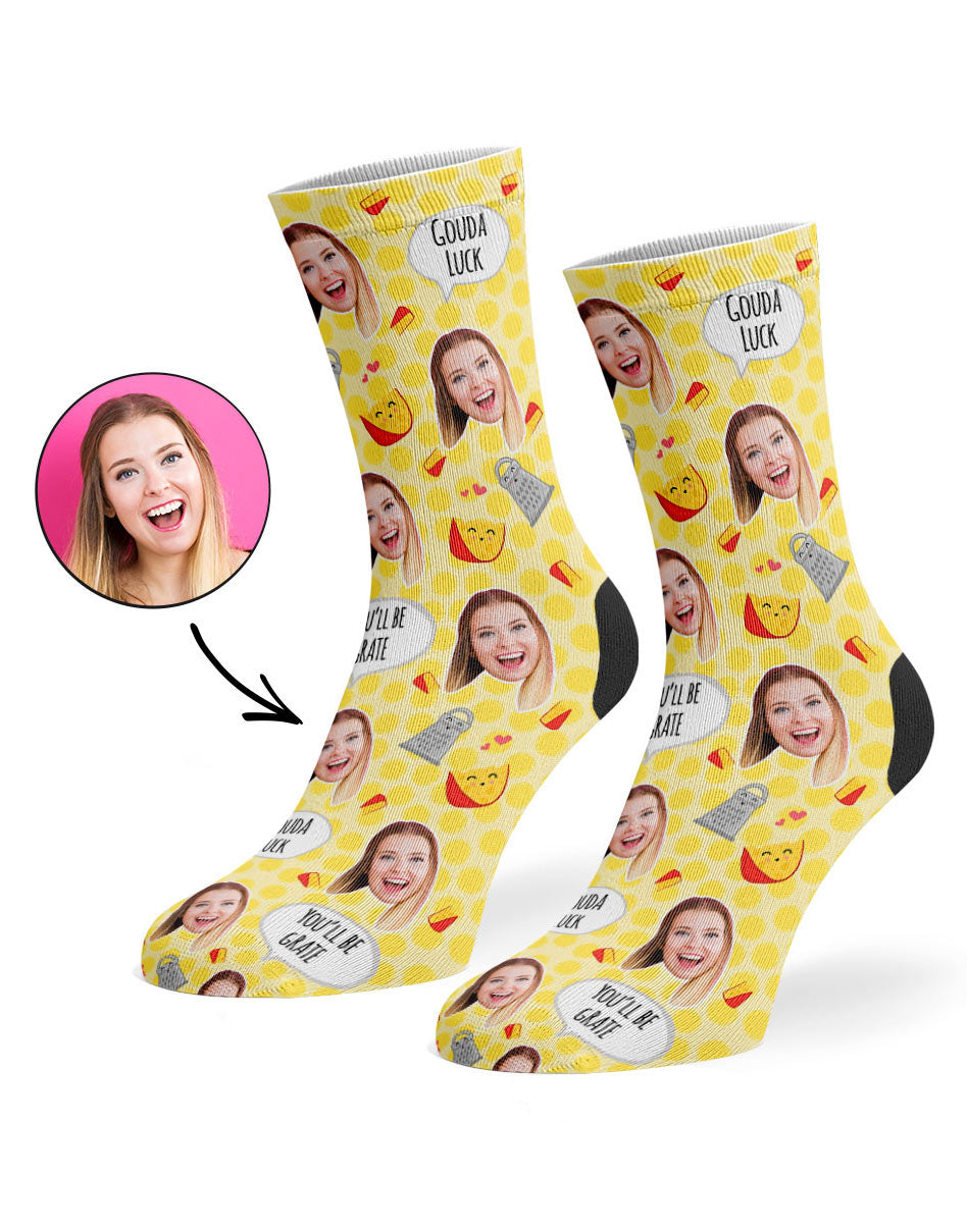 Personalised Gouda Luck Socks