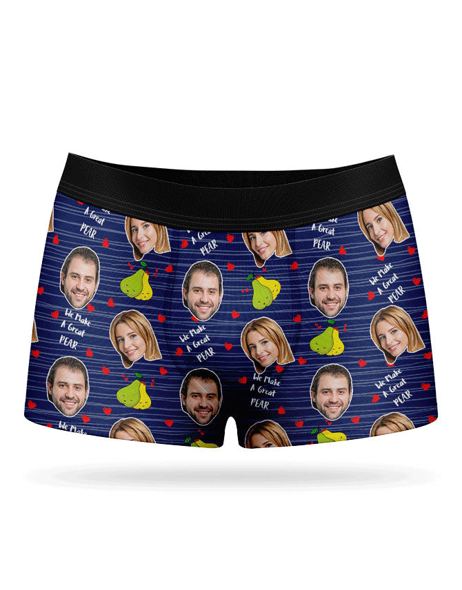 Great Pear Photo Boxer Shorts