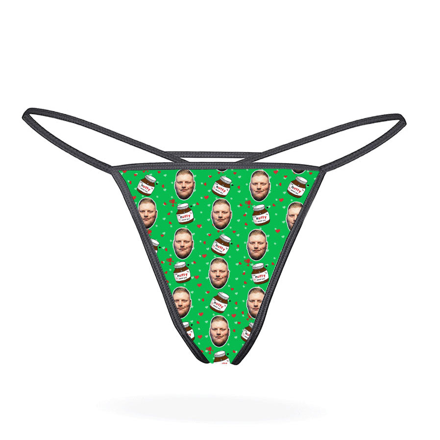 Green Great Pear Thong
