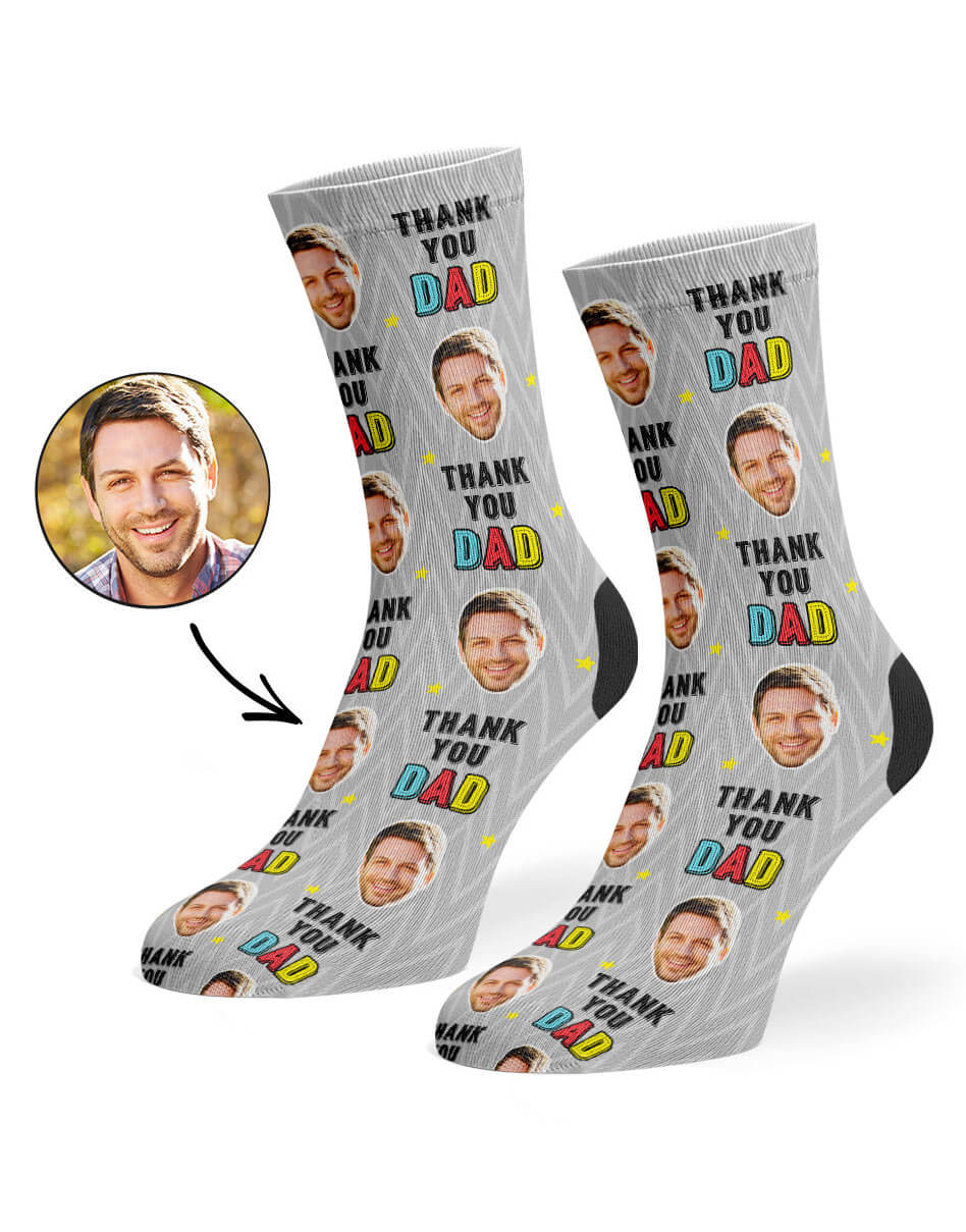 Thank You Dad Gift Socks