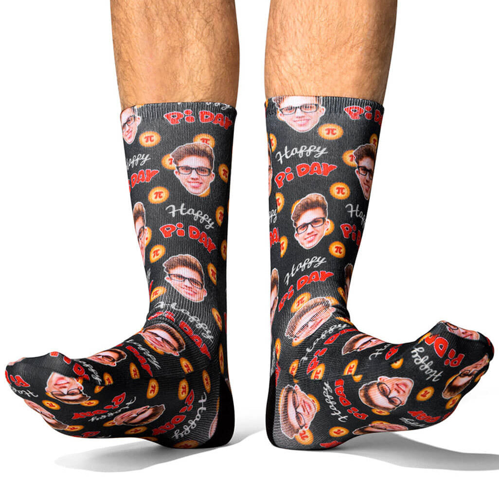 Happy Pi Day Socks