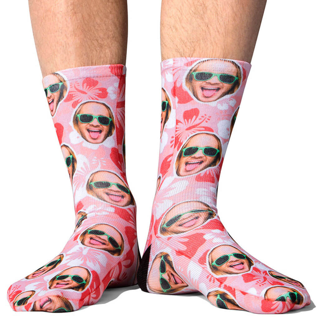 Hawaiian Face Socks