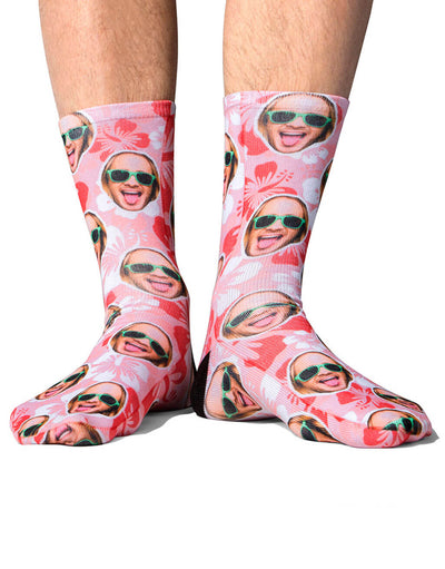 Hawaiian Face Socks