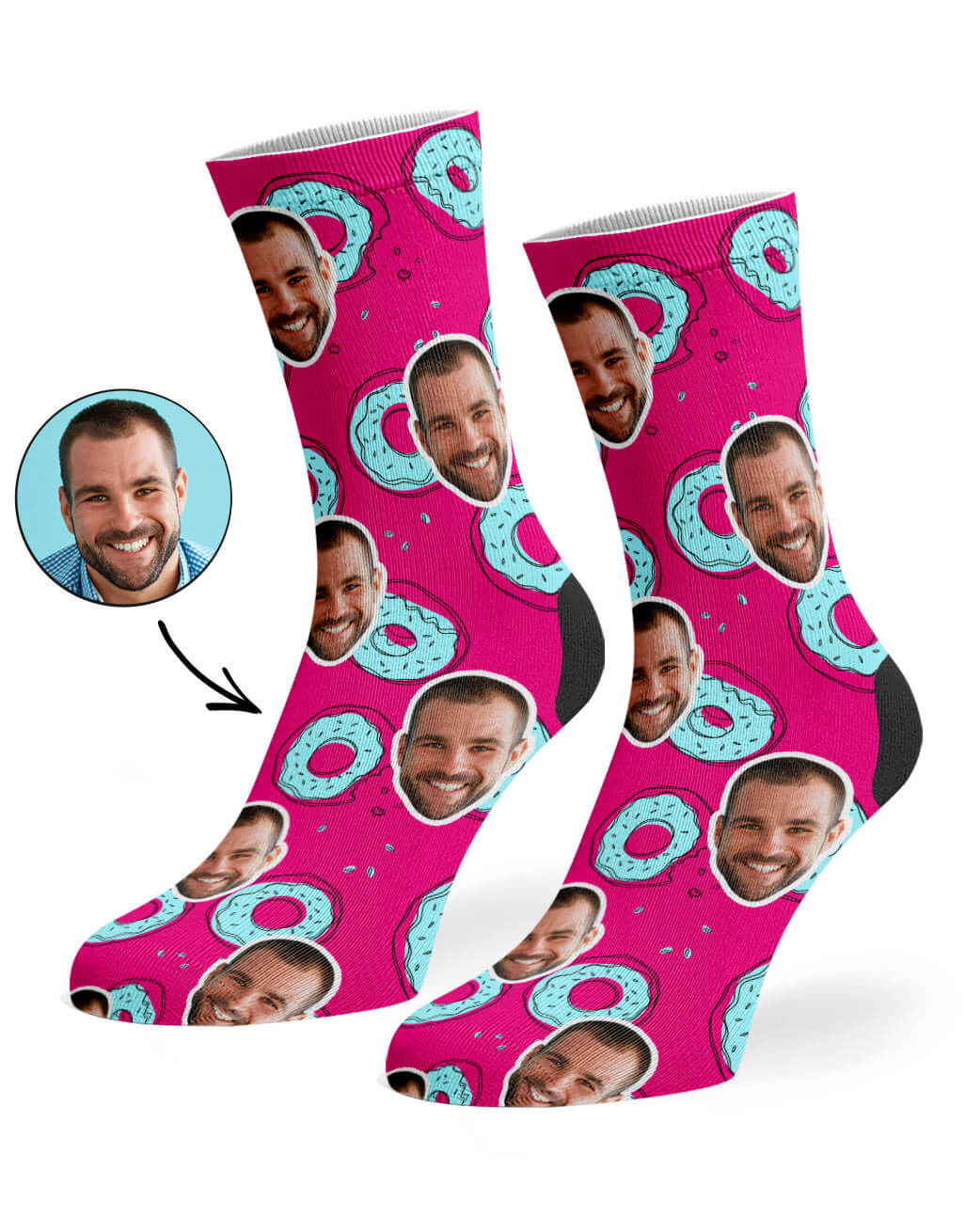 Donut Doodle Socks Gift