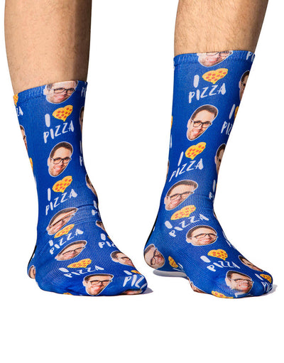 I Love Pizza Socks