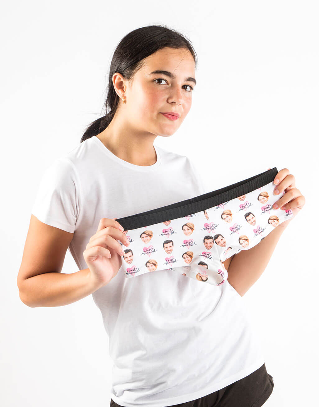 Just Married Face Knickers