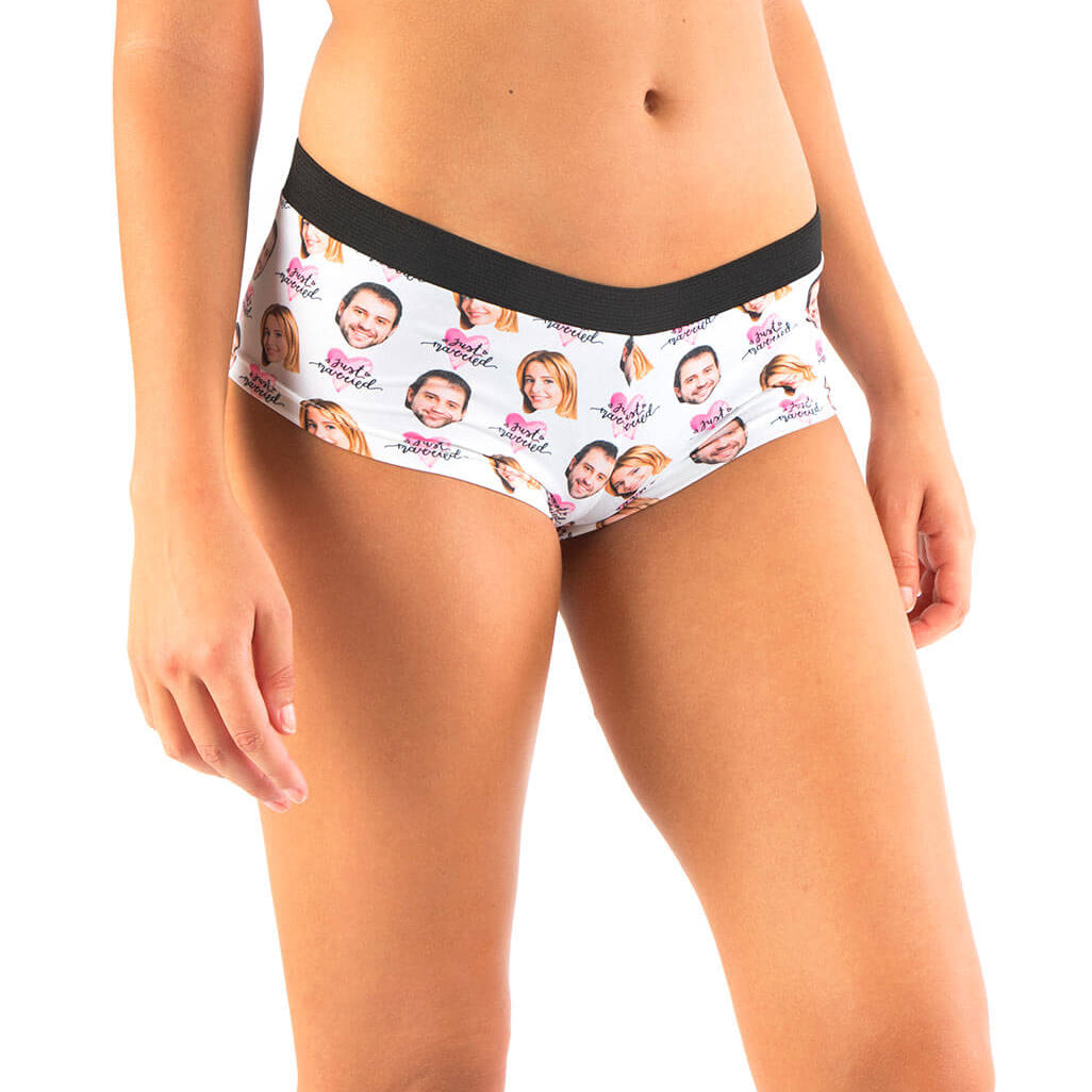 Personalised Just Married Knickers