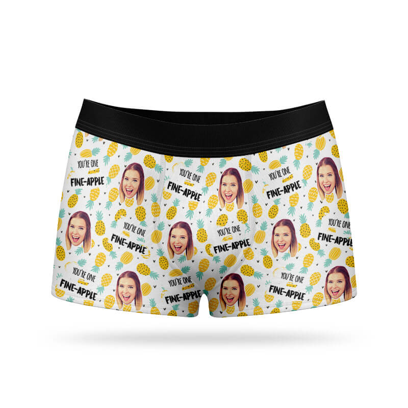 One Fineapple Photo Boxers